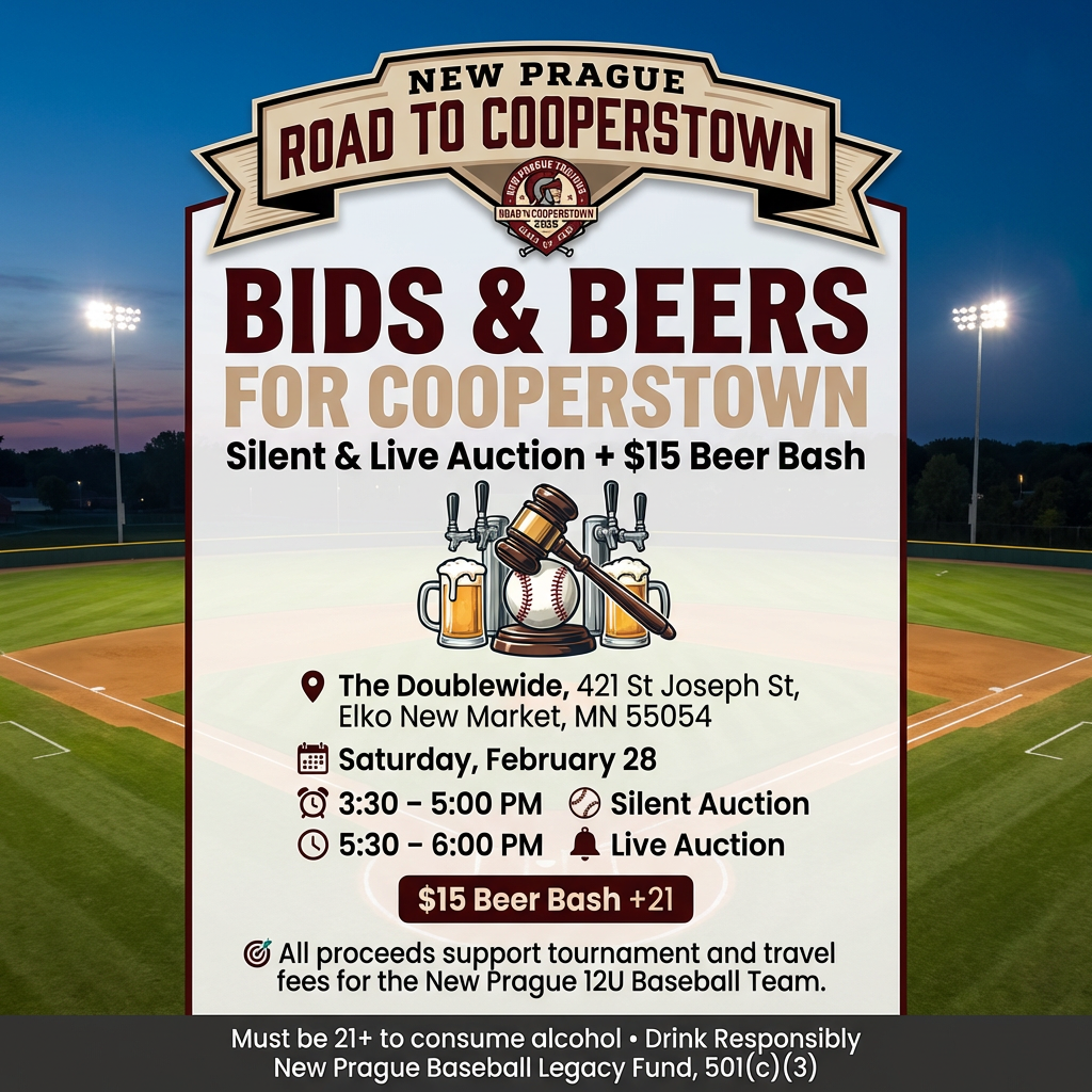 Bids & Beers for Cooperstown