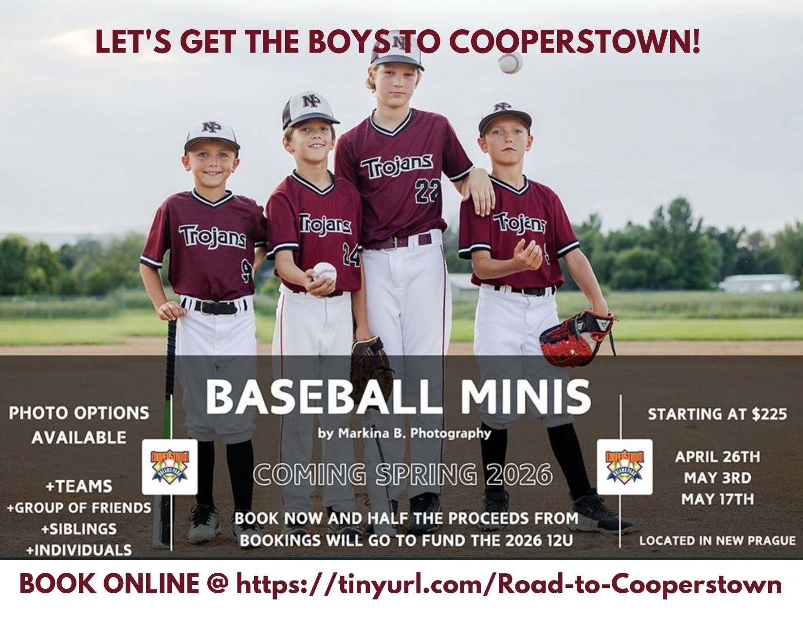 Baseball Mini Sessions by Markina B. Photography